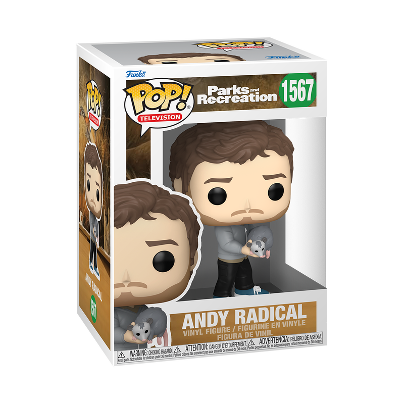 Funko POP! Television: Parks and Recreation - Andy Radical #1567