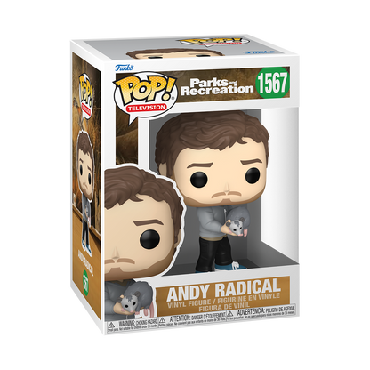 Funko POP! Television: Parks and Recreation - Andy Radical #1567