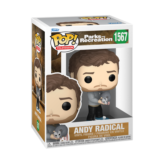 Funko POP! Television: Parks and Recreation - Andy Radical #1567