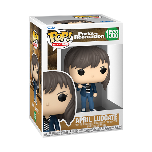 Funko POP! Television: Parks and Recreation - April Ludgate with Scissors #1568