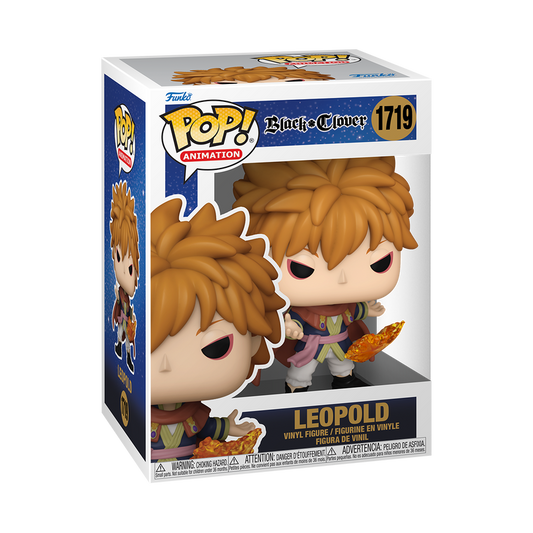 Funko POP! Anime: Black Clover - Leopold Vermillion #1719