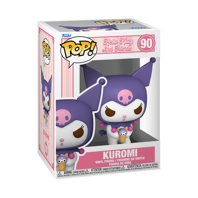 Funko POP! Sanrio: Hello Kitty and Friends - Kuromi with Ice Cream #90