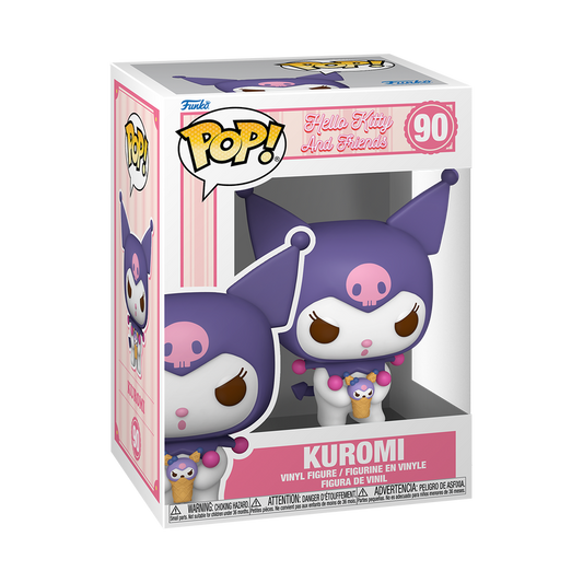 Funko POP! Sanrio: Hello Kitty and Friends - Kuromi with Ice Cream #90