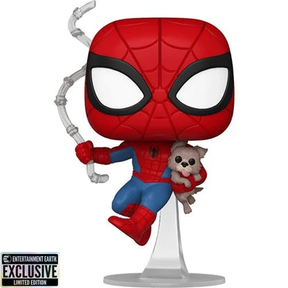 Funko Marvel POP!: Spider-Man with Sandwich the Dog #1449 (Entertainment Earth Exclusive)