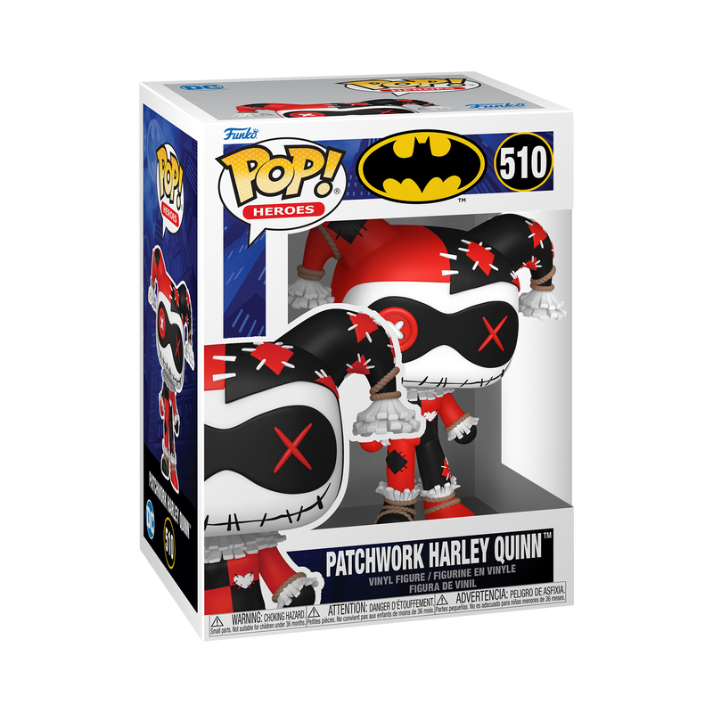 Funko POP! DC Heroes: Patchwork Harley Quinn #510