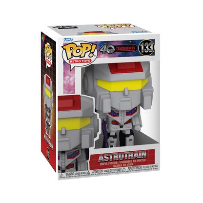 Funko POP! Retro Toys: Transformers (40 Years) - Astrotrain #133