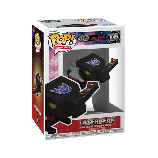 Funko POP! Retro Toys: Transformers (40 Years) - Laserbeak #135