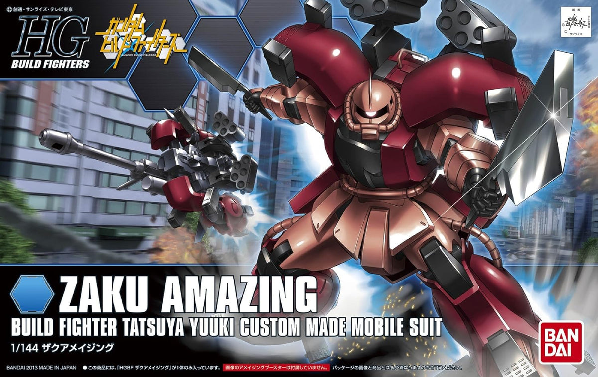 Gundam Build Fighters: #02 Zaku Amazing - HG 1/144 Scale Model Kit