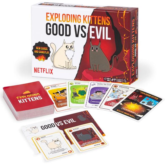 Exploding Kittens: Good vs Evil - Card Game