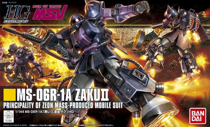 #151 MS-06R-1A Zaku II (Black Tri-Stars), Bandai Hobby HGUC