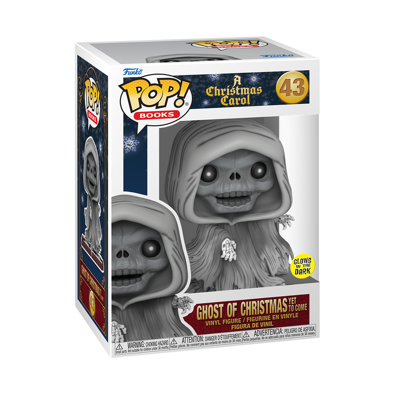 Funko POP! Books: A Christmas Carol - Ghost of Christmas Yet to Come #43 (Glow in the Dark)