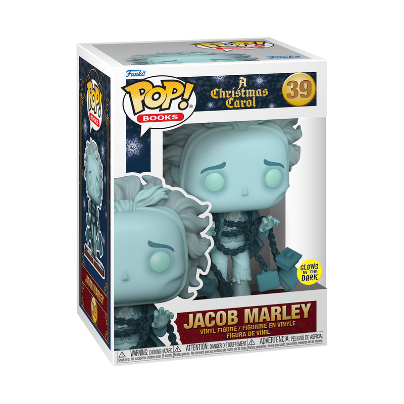 Funko POP! Books: A Christmas Carol - Jacob Marley #39 (Glow in the Dark)