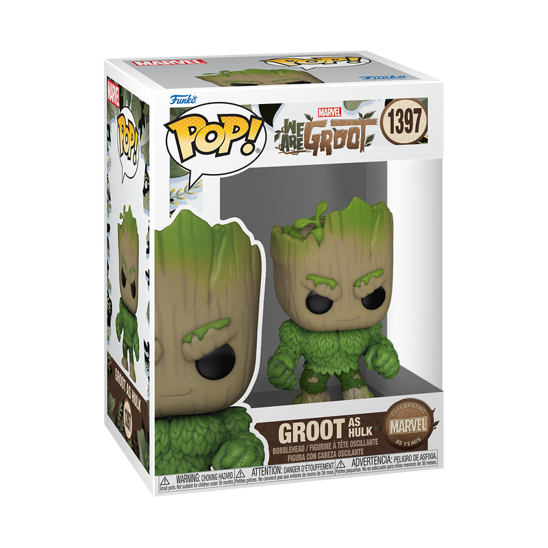 Funko POP! Marvel: We Are Groot - Groot as Hulk #1397