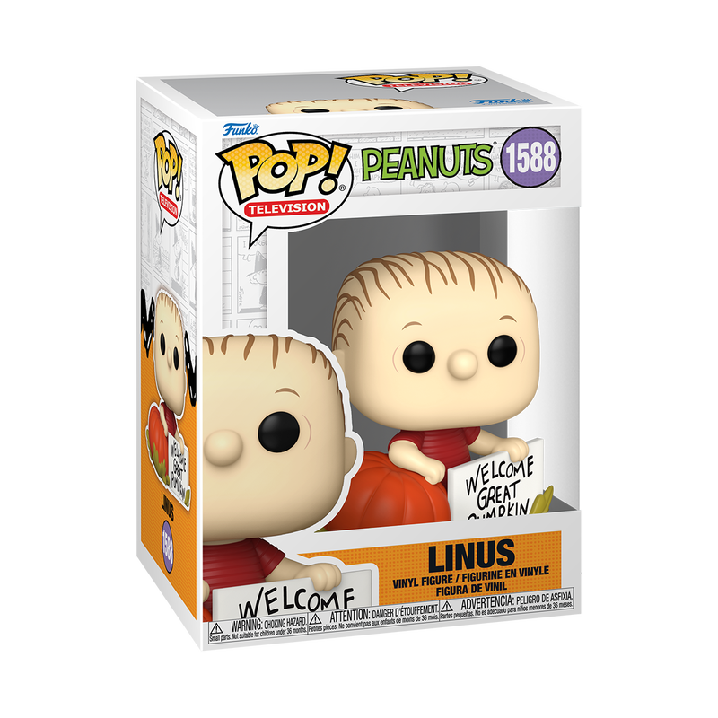 Funko POP! Television: Peanuts - Linus (Great Pumpkin) #1588