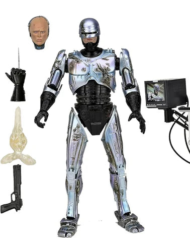 Robocop: Ultimate Battle - Damaged Robocop with Chair - 7" Ultimate Action Figure