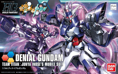 Bandai Hobby - Gundam Build Fighters Try - #37 Denial Gundam - HGBF 1/144 Scale Model Kit