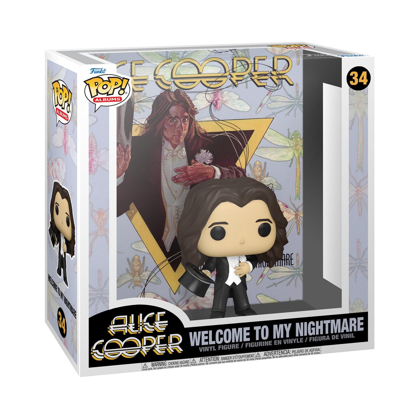 Funko POP! Albums: Alice Cooper - Welcome to My Nightmare #34