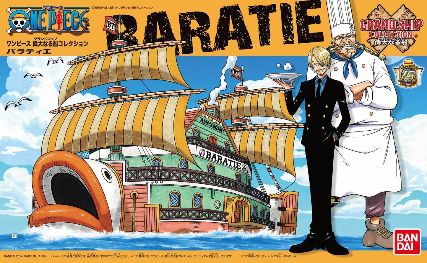 One Piece Grand Ship Collection: Baratie Model Ship 10 - Model Kit