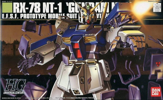 Gundam 0080 : RX-78 NT-1 Gundam #47- HGUC 1/144 Model Kit - Videguy Collectibles