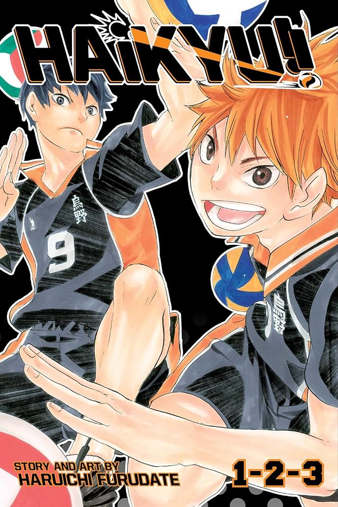 Manga: Haikyu!! (Volumes 1-2-3)