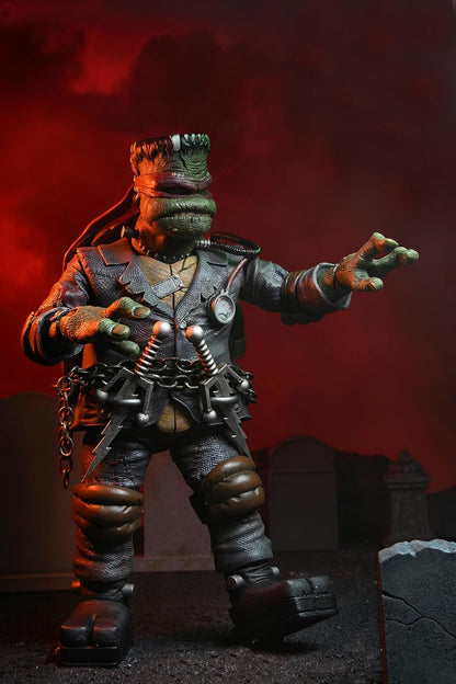 Universal Monsters x Teenage Mutant Ninja Turtles: Raphael as Frankenstein's Monster - 7" Ultimate Action Figure