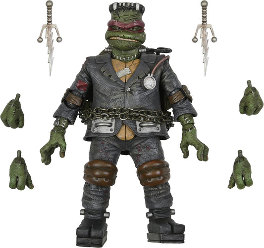 Universal Monsters x Teenage Mutant Ninja Turtles: Raphael as Frankenstein's Monster - 7" Ultimate Action Figure