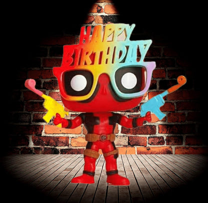 Funko POP! Marvel: Deadpool (Birthday Glasses) #783 (Target Exclusive)