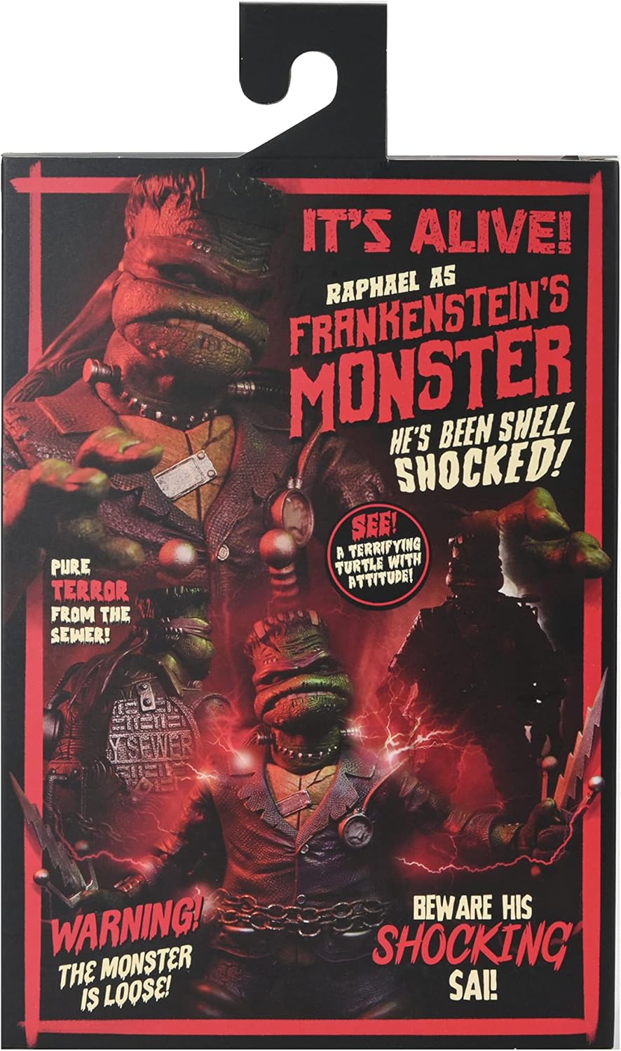 Universal Monsters x Teenage Mutant Ninja Turtles: Raphael as Frankenstein's Monster - 7" Ultimate Action Figure