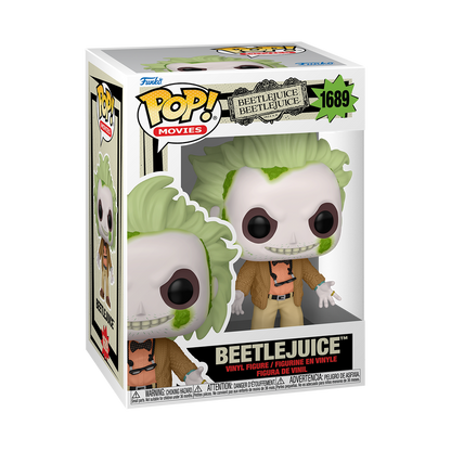 Funko POP! Movies: Beetlejuice Beetlejuice - Beetlejuice in Cardigan #1689 (Chase Bundle Available)