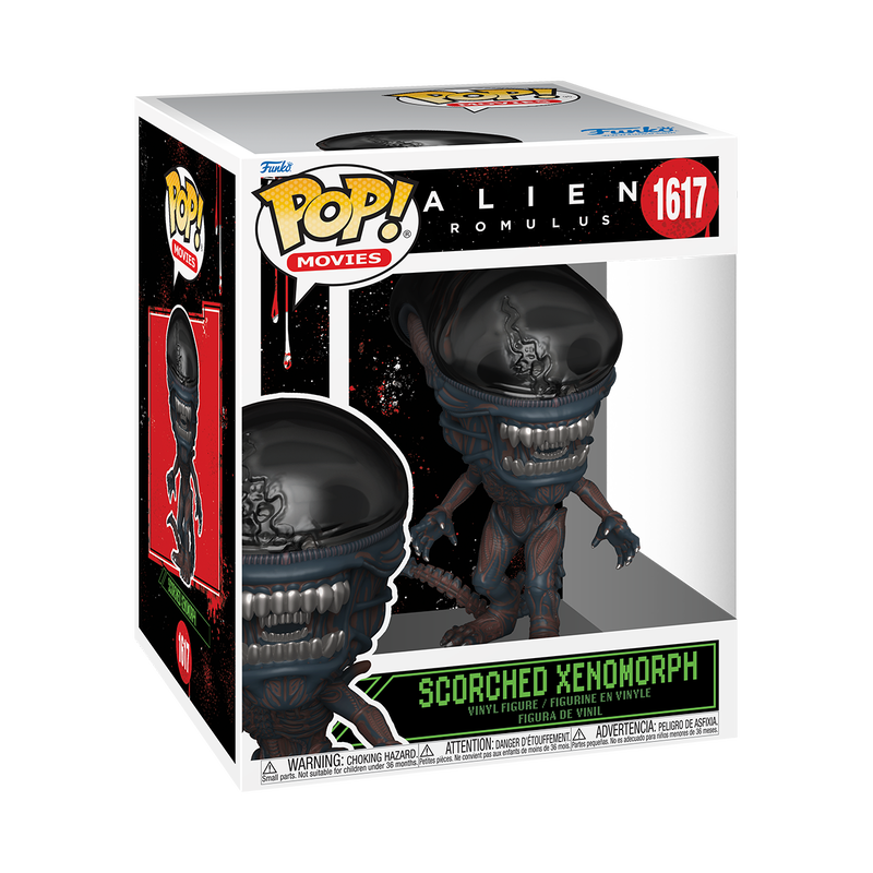 Funko POP! Movies: Alien Romulus - Scorched Xenomorph #1617 (Super)