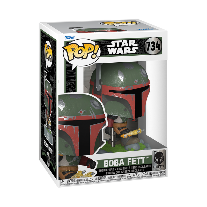 Funko POP! Star Wars: Fett Legacy - Boba Fett with Rockets #734