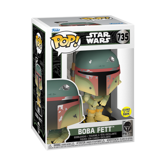 Funko POP! Star Wars: Fett Legacy - Boba Fett (Glow in the Dark) #735