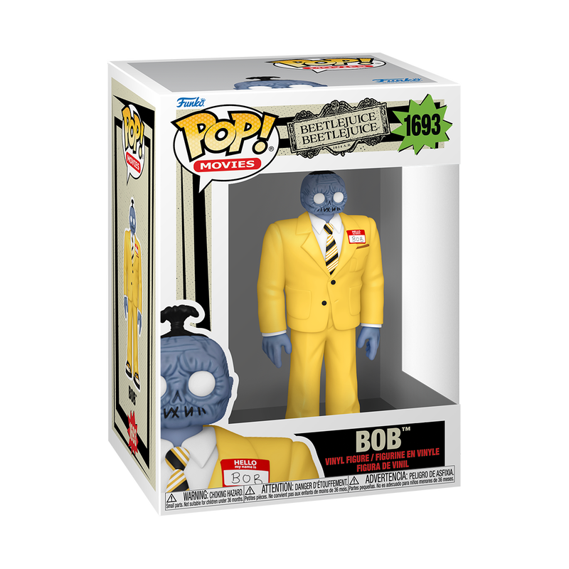 Funko POP! Movies: Beetlejuice Beetlejuice - Bob With Name Tag #1693