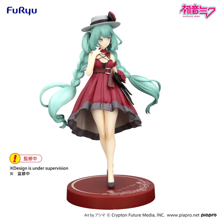 Hatsune Miku (Outing Dress Red Color Ver.) - Trio-Try-It Figure