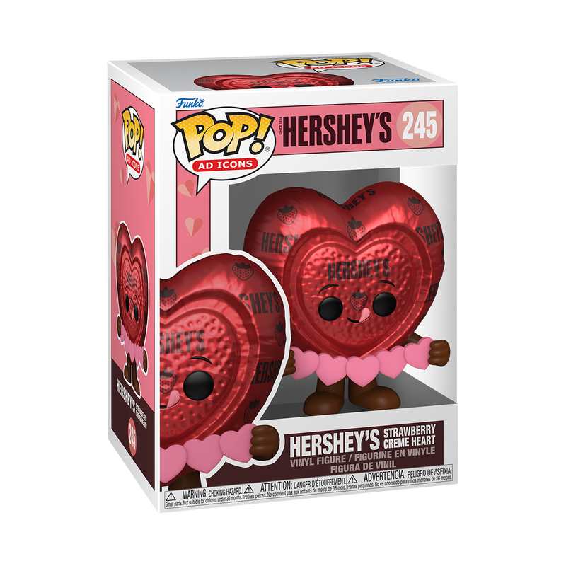 Funko POP! Ad Icons: Hershey's Kisses - Strawberry Creme Heart #245