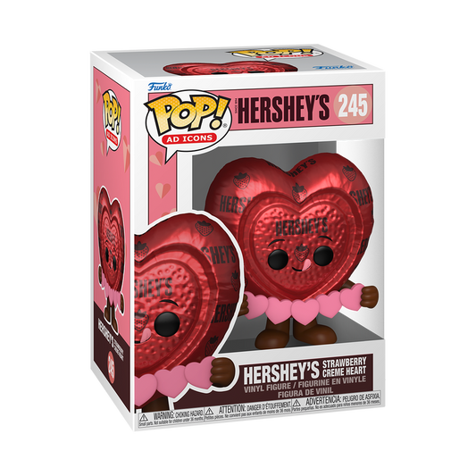 Funko POP! Ad Icons: Hershey's Kisses - Strawberry Creme Heart #245