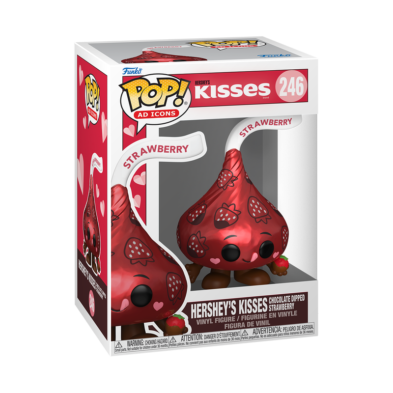 Funko POP! Ad Icons: Hershey's Kisses - Chocolate Dipped Strawberry #246