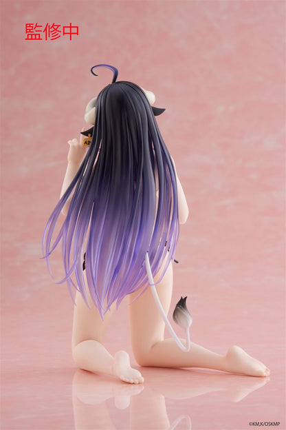 Overlord: Albedo (Cow-Print Swimsuit Ver.) - Desktop Cute Prize Figure
