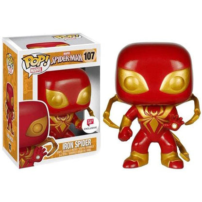 Funko POP! Marvel: Spider-Man - Iron Spider #107 (Walgreens Exclusive)