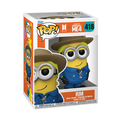 Funko Pop! Movies: Despicable Me 4 x BTS - RM #418