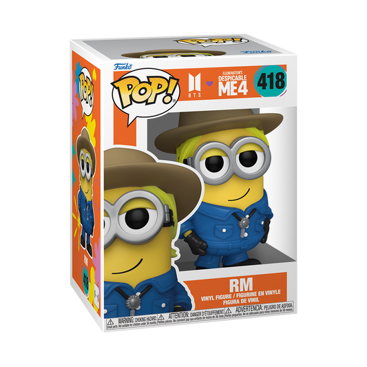 Funko Pop! Movies: Despicable Me 4 x BTS - RM #418