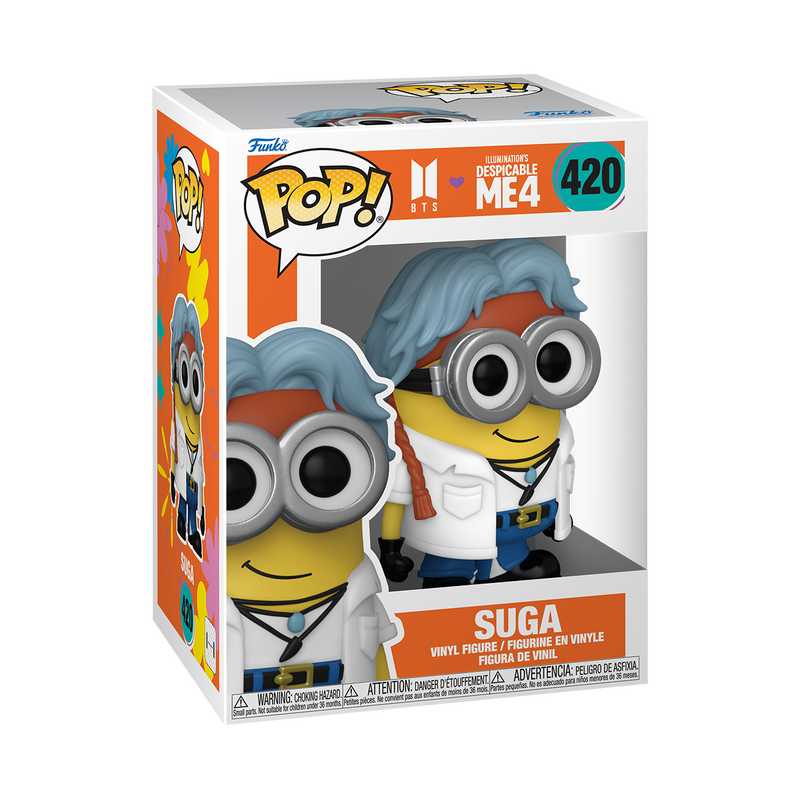 Funko Pop! Movies: Despicable Me 4 x BTS - Suga #420