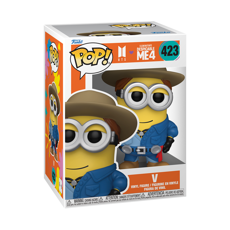 Funko Pop! Movies: Despicable Me 4 x BTS - V #423