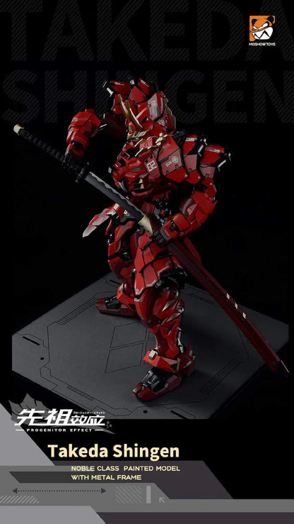 Progenitor Effect Noble Class: MCT-J02 The Tiger of Kai - Takeda Shingen - 1/72 Scale Action Figure