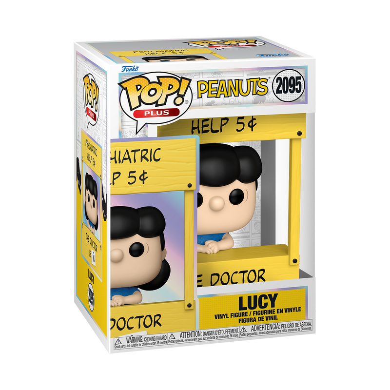 Funko POP! Plus: Peanuts - Lucy (Psychiatric Booth) #2095