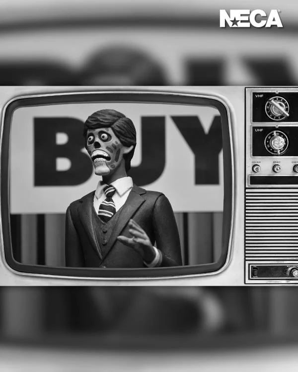 They Live: Male Alien in Suit - Toony Terrors 6" Action Figure