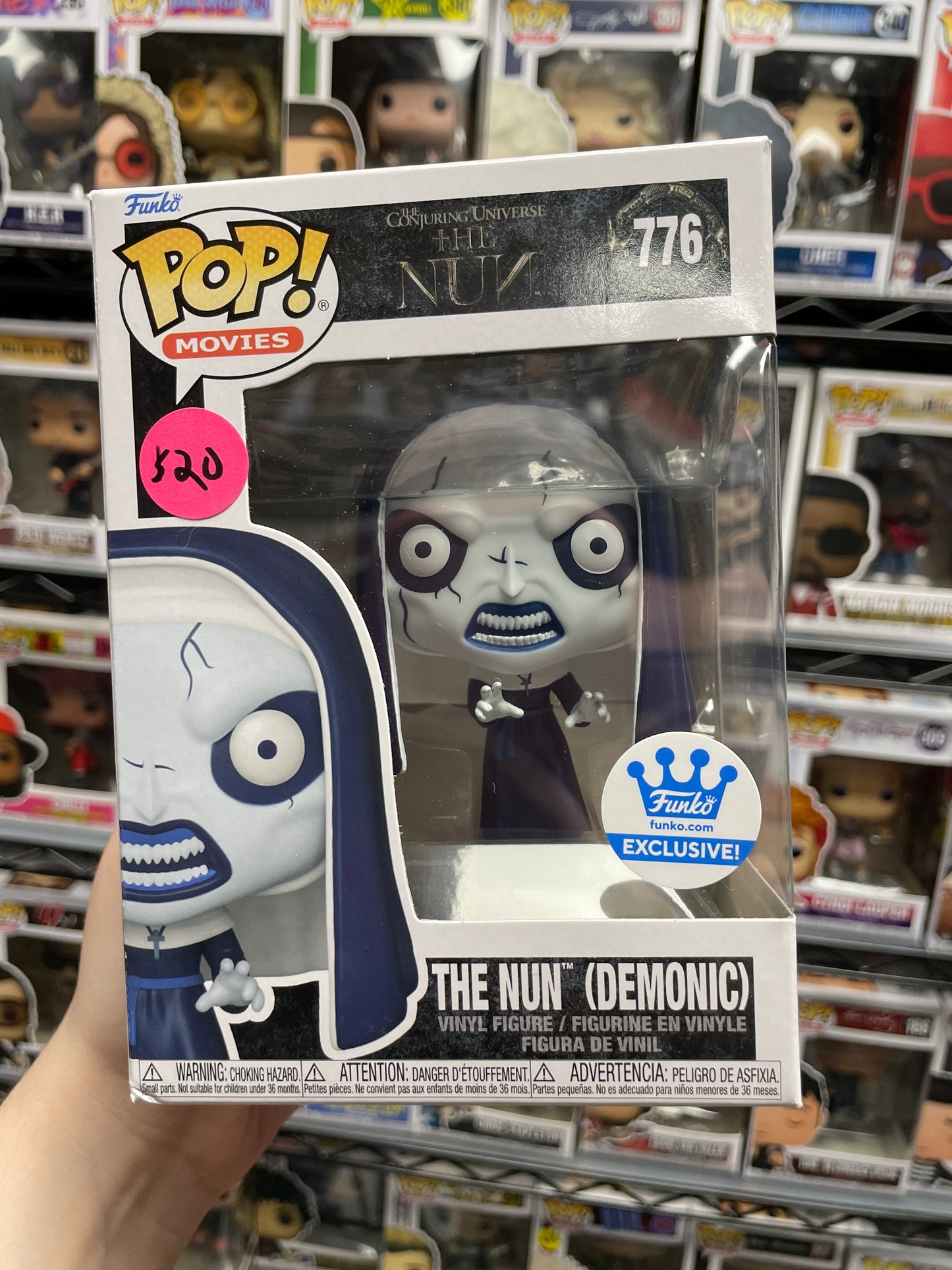 Funko POP! Movies: The Nun - The Nun (Demonic) #776 (Funko Exclusive)