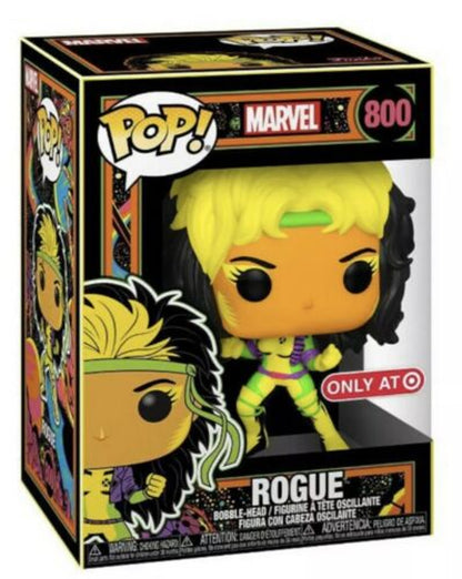 Funko POP! Marvel: X-Men - Rogue (Black Light) #800 (Target Exclusive)