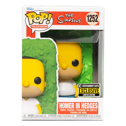Funko POP! Television: The Simpsons - Homer In Hedges #1252