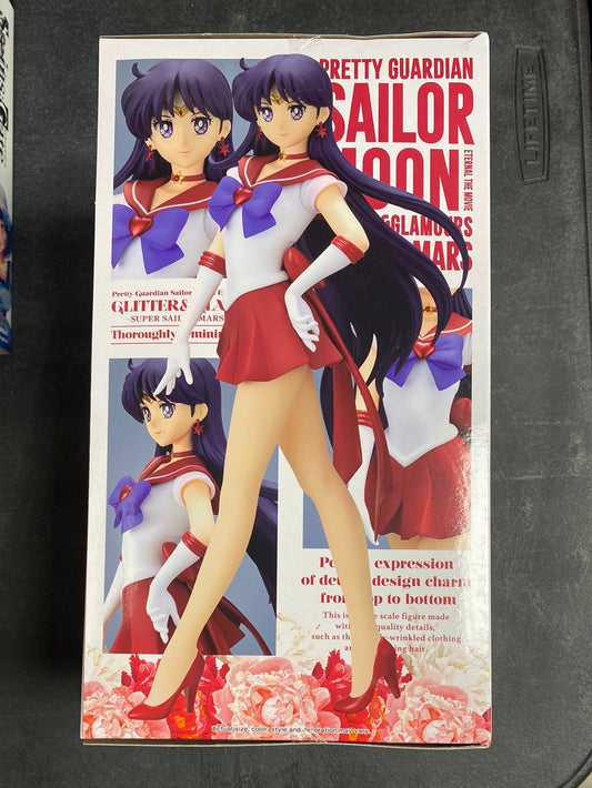 SAILOR MOON MOVIE GLITTER & GLAMOURS SUPER SAILOR MARS FIG B - Cape  Collectibles